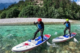 Whitewater Paddle Boarding am Soca River