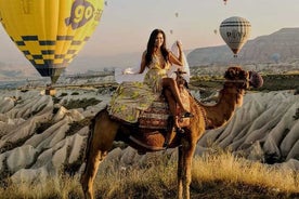 Cappadocia Solnedgang eller soloppgang Camel Ride Tour