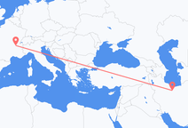 Tehran to Lyon