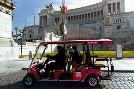 Rome Golf Cart Food and Sightseeing Tour