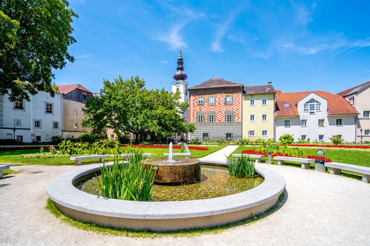 photo of view of Old city of Wels, Austria.