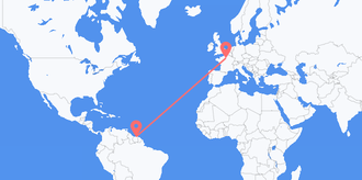Suriname to France