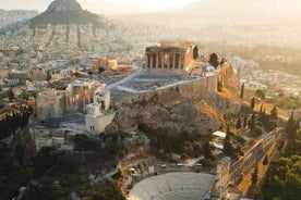 Excursão de carro particular de meio dia em Atenas com um local