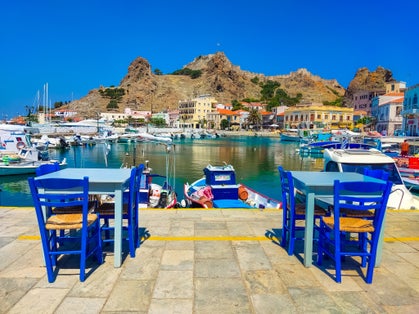 Photo of View of Myrina, Limnos island.