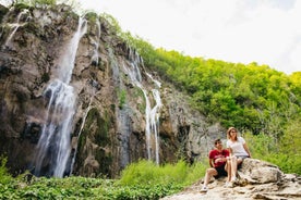 Frá Split eða Trogir: Plitvice-vatnaferð með aðgangsmiðum