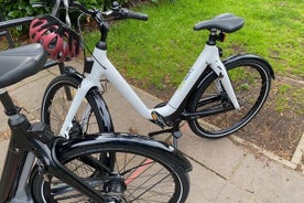 Location de vélos électriques dans la belle campagne britannique d'Angleterre