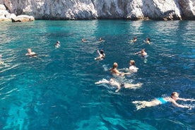 프라이아노(Praiano), 포지타노(Positano) 또는 아말피(Amalfi)에서 출발하는 카프리 섬 종일 크루즈