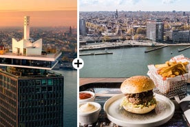 Amsterdam: A'DAM Lookout Entry Ticket with Burger