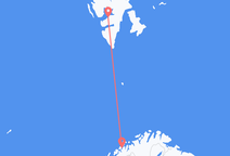 Flyreiser fra Tromsö, til Svalbard