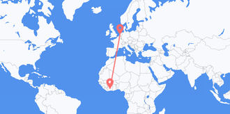 Flüge von Côte d’Ivoire nach die Niederlande