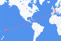 Vols depuis Nuku'alofa à Marseille