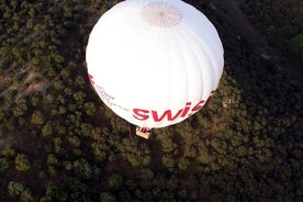 Ballonfahrt im Heißluftballon über dem Nationalpark Sierra de Guadarrama