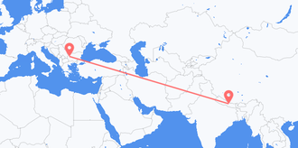 Nepal to Bulgaria