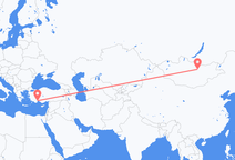 Vols d’Oulan-Bator à Antalya