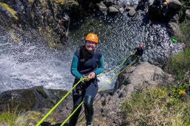 Canyonisme dans la Ribeira das Cales