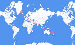 Vols d’Auckland, Nouvelle-Zélande à Reykjavík, Islande