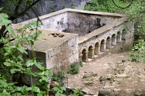 Photo of Paulus' Virgin Mary Monastery (Exterior), Sinkhole Of Heaven, Silifke, Mersin, Turkey.