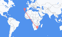 เที่ยวบิน จาก เดอร์บัน, แอฟริกาใต้ ถึงปอร์โต้ซานโต, โปรตุเกส