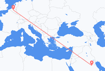 Vuelos de Qaisumah a Bruselas