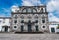 Photo of Facade of the Baroque Church of the Jesuit College of Ponta Delgada, São Miguel - Azores Portugal.