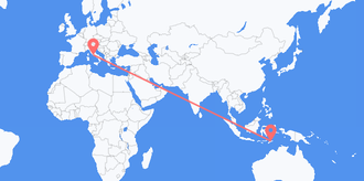 Flights from Timor-Leste to Italy