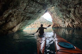 Naxos: Rhina Cave and Coastline Sea Kayaking Tour