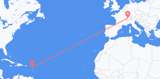 Antigua & Barbuda to Switzerland