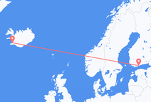 Flights from Helsinki to Reykjavík