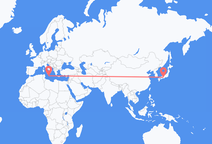 Osaka to Valletta