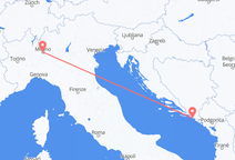 Flyrejser fra Milano til Dubrovnik