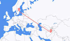 Flyrejser fra Kabul til Norrköping