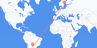 Paraguay to Sweden