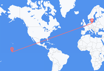 Flyrejser fra Christmas Island til Stettin