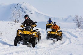 ATV och isfiskeupplevelse i Rovaniemi