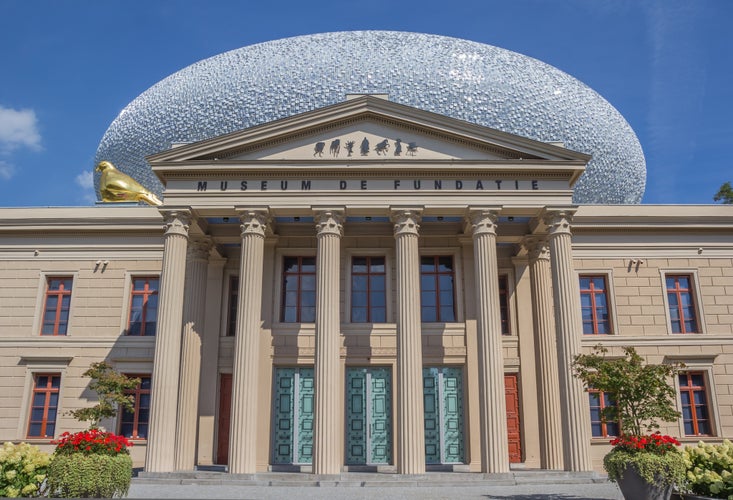 Front view of Museum De Fundatie in Zwolle, The Netherlands