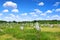 Photo of Megalithic monuments menhirs in Carnac, Brittany, France.