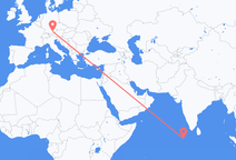 Flights from Malé to Munich