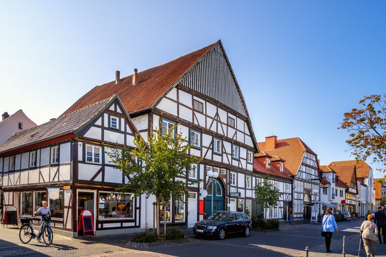 Timbered Houses in Lippstadt, Germany