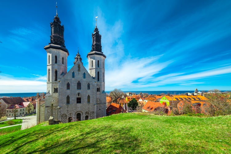 Old church in Visby, Gotland, sweden.