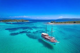 Excursion en bateau tout compris sur le lagon bleu et 3 îles avec nourriture et boissons