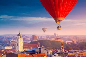 Paseo privado en globo aerostático en Vilnius