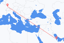 Bahrain Island to Strasbourg