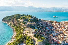 Mercedes Private Tour Nafplio, Corinth Canal & Nemea vinsmagning