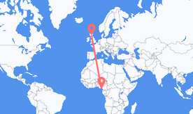 Flights from Equatorial Guinea to Scotland