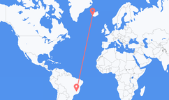 Vuelos de Belo Horizonte a Reikiavik