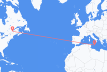 Flights from Quebec City to Valletta