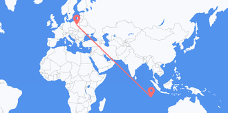 Flights from Cocos (Keeling) Islands to Poland