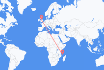 Flights from Moroni to Manchester