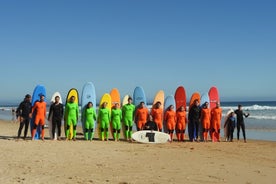 Surf- und Bodyboardkurse in Sintra