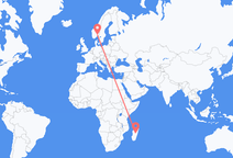 Antananarivo to Oslo